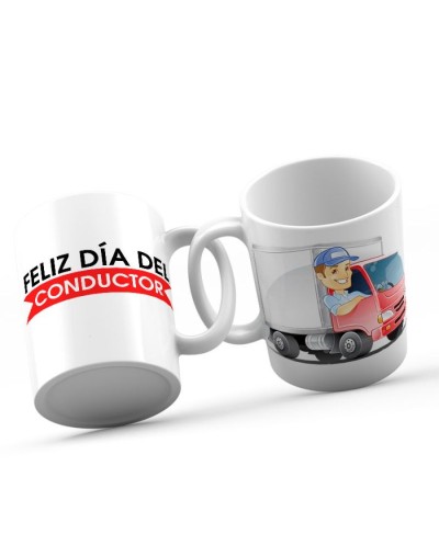 Mug personalizado dia del transportador