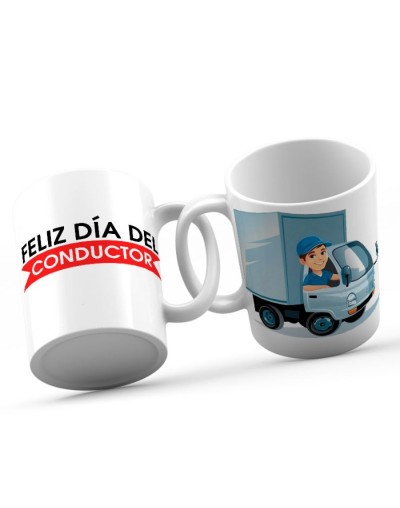 Mug personalizado dia del transportador