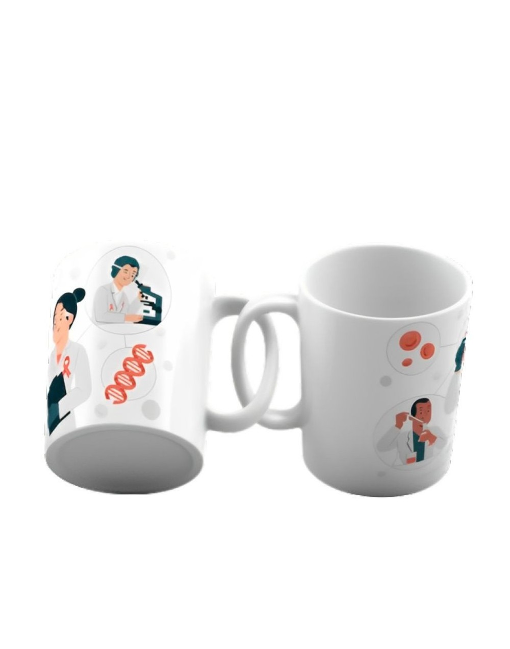 Taza motivacional bacteriologo