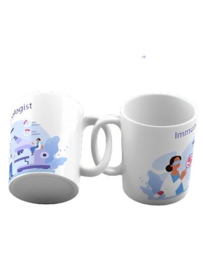 Taza motivacional profesiones