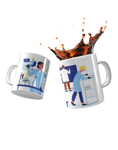 Mug personalizado dia del bacteriologo