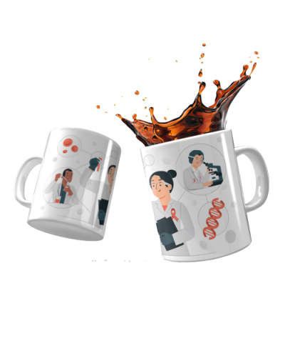 Mug personalizado dia del bacteriologo