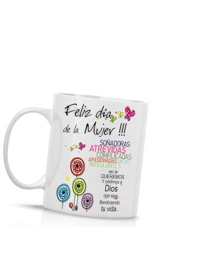 Mug personalizado día de la mujer