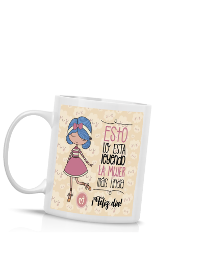 Mug personalizado día de la mujer