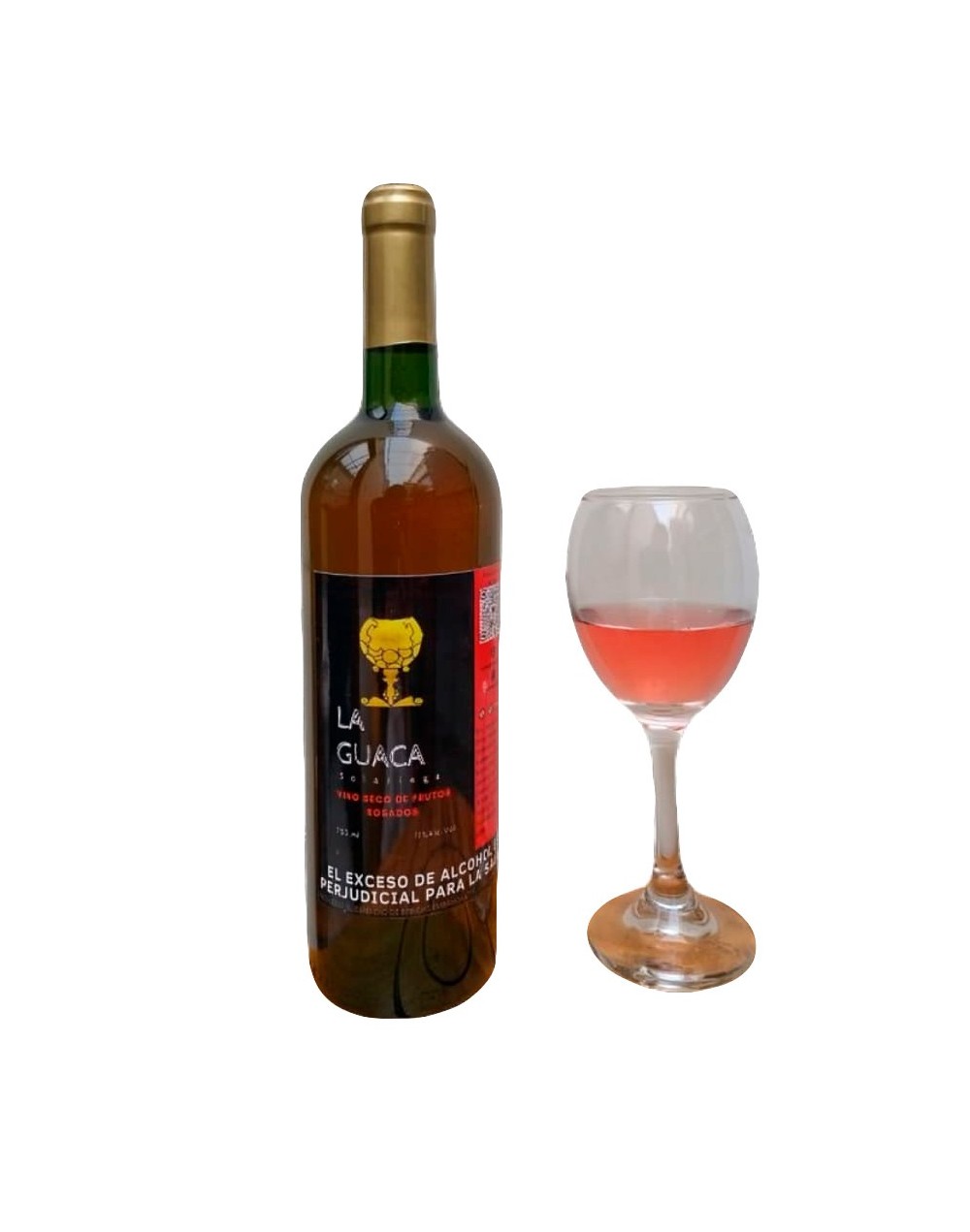 Vino seco de tomate de arbol, fresa y mora