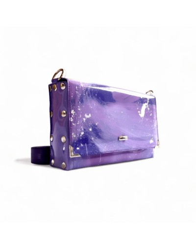 Bolso canguro purple