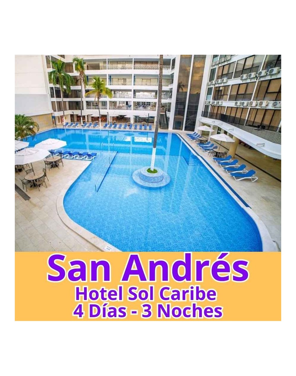 San Andrés Colombia Hotel Sol Caribe Campo