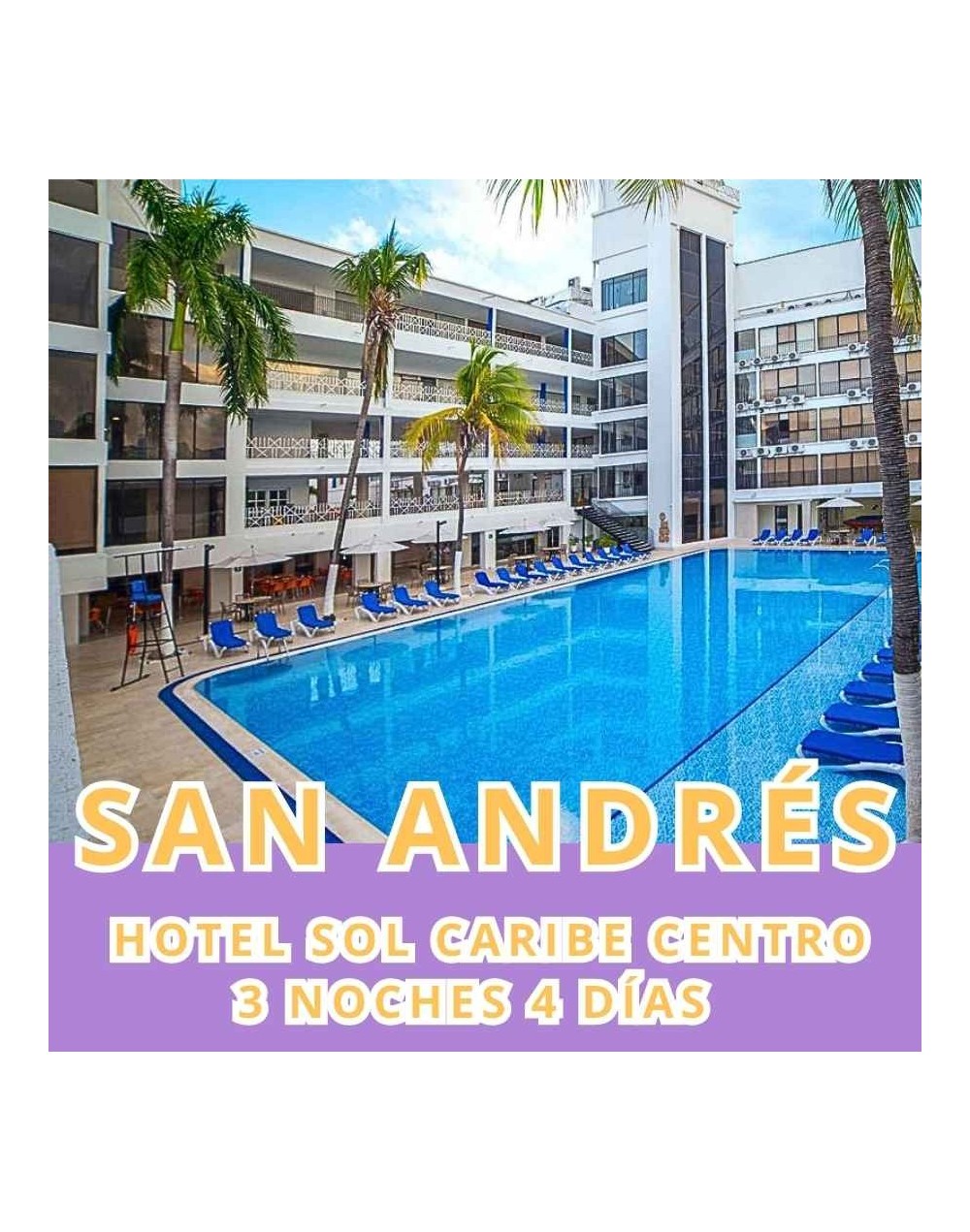 San Andrés Colombia Hotel Sol Caribe Centro