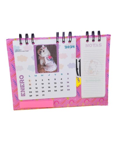 Calendario escritorio 2024