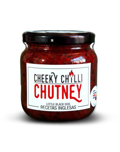 Cheeky chilli chutney o conserva británica de ají y pimentones ahumados con especias