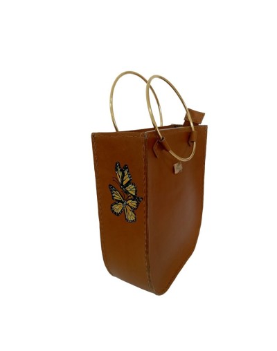 Cartera argolla mujer