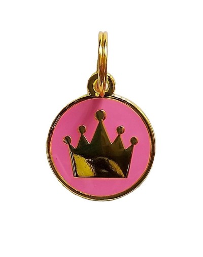 Placa de identificación corona