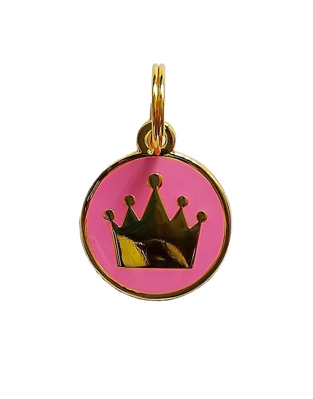 Placa de identificación corona