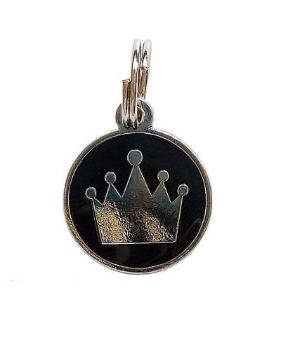 Placa de identificación corona