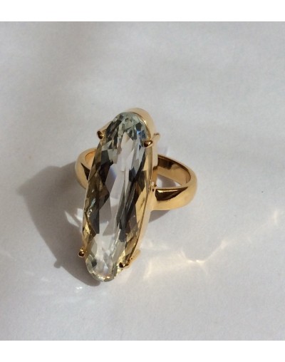 ANILLO URSULA CON ENCHAPE DE ORO