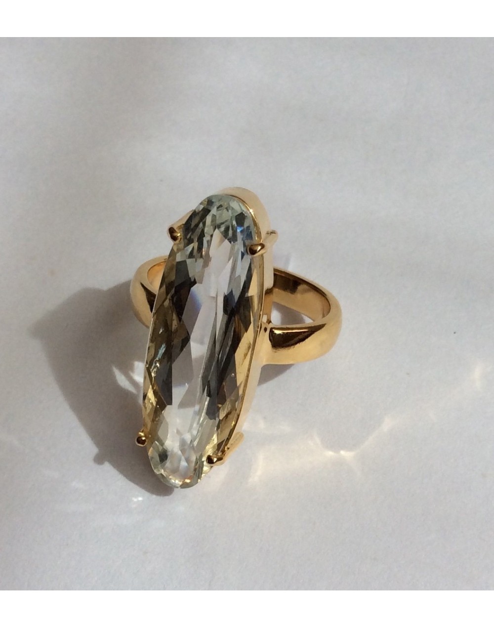 ANILLO URSULA CON ENCHAPE DE ORO