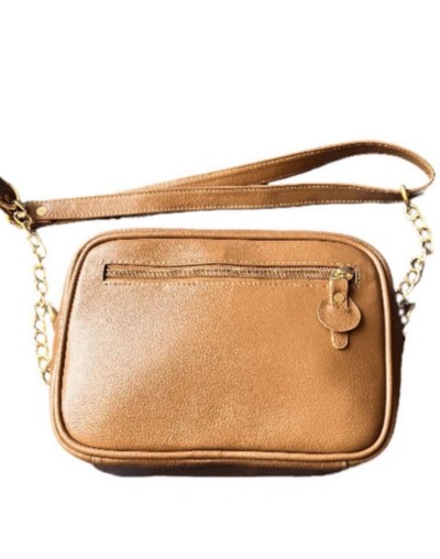 Bolso gucci pitón camel