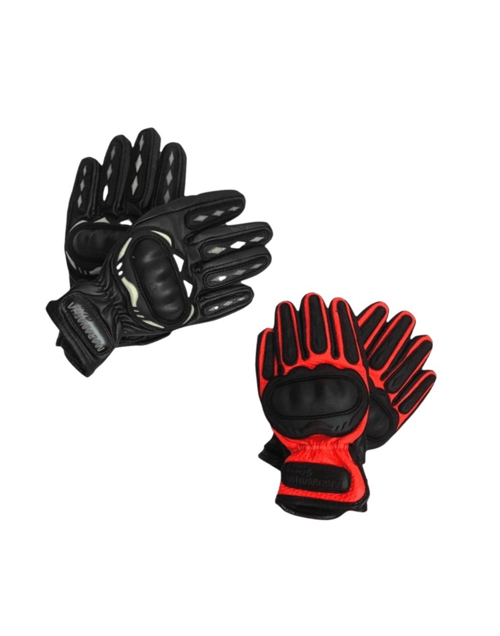 Guantes motero colores cuero con proteccion