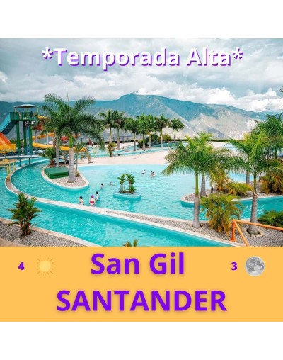 Viaje san gil Santander
