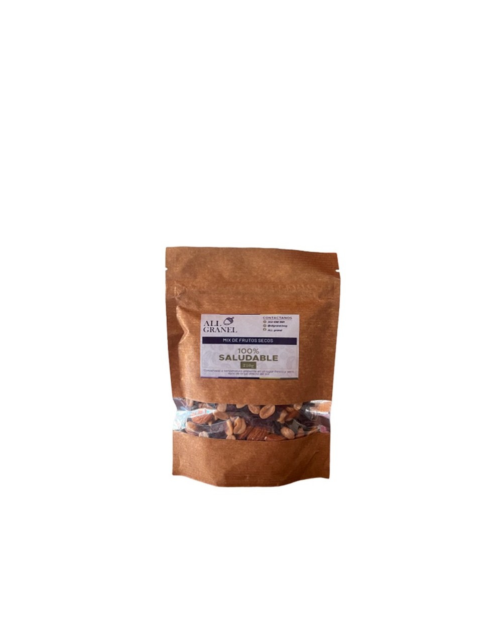 Mix de frutos secos personalizado 150g