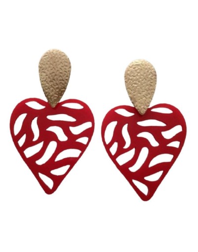 Colección san valentín maxi aretes corazón