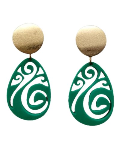 Colección primavera maxi aretes óvalos