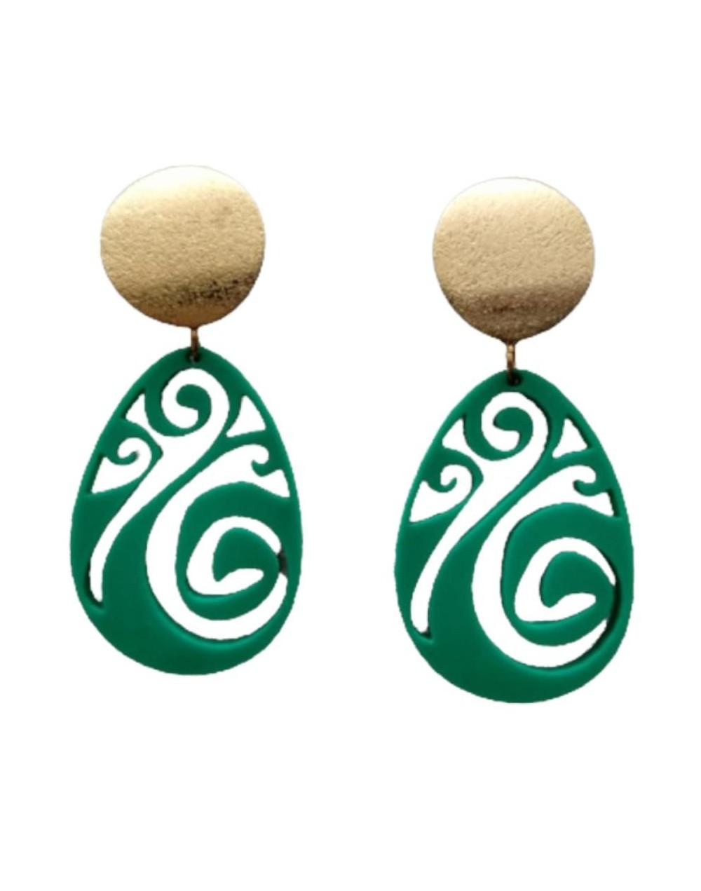 Colección primavera maxi aretes óvalos