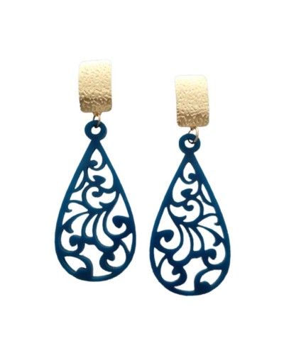 Colección primavera maxi aretes es una óvalo