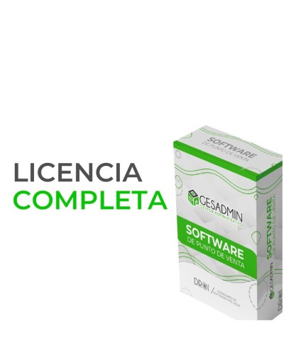 Sistema pos licencia completa