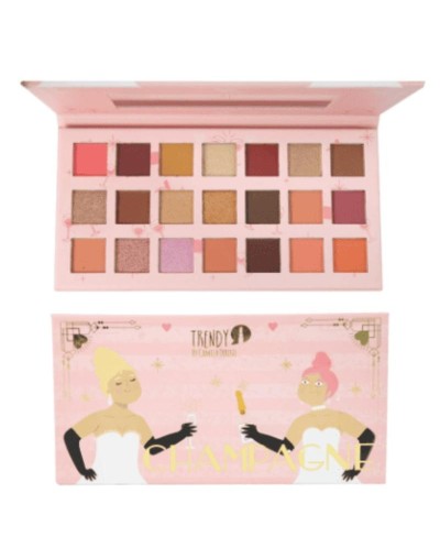 Sombras champagne trendy