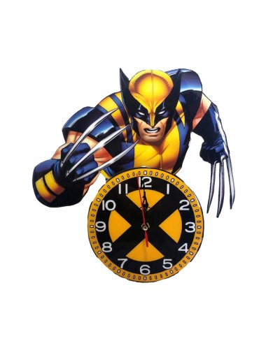 Reloj de pared wolverine x-men