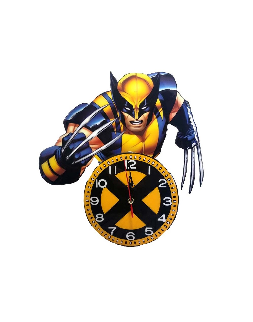 Reloj de pared wolverine x-men