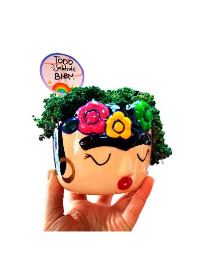 Matera maceta frida kalho
