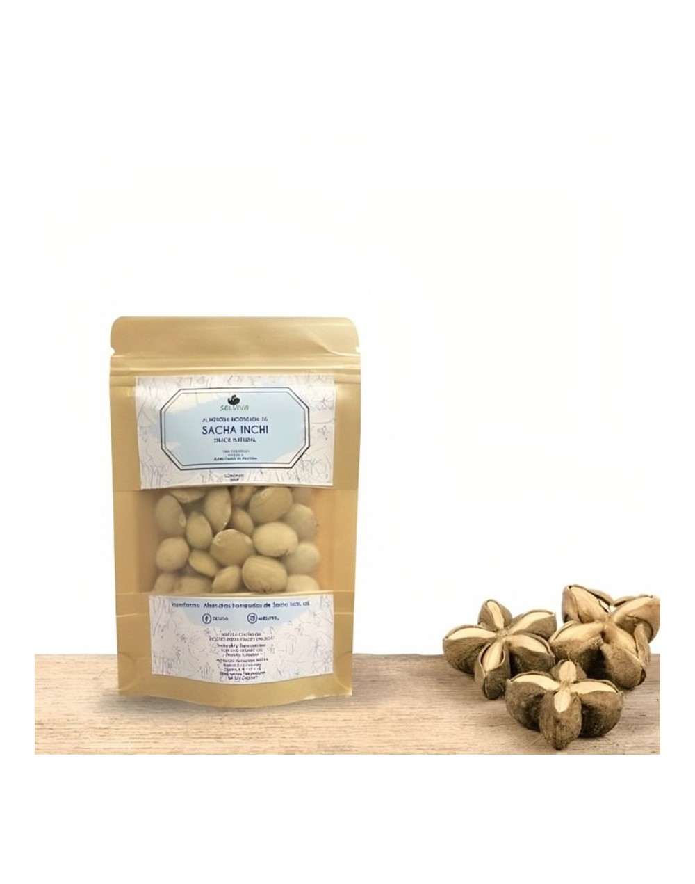 Almendra sacha inchi natural 30 gr