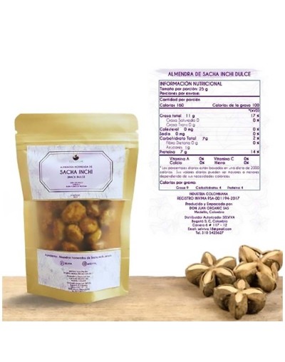 Almendra sacha inchi dulce 30 gr