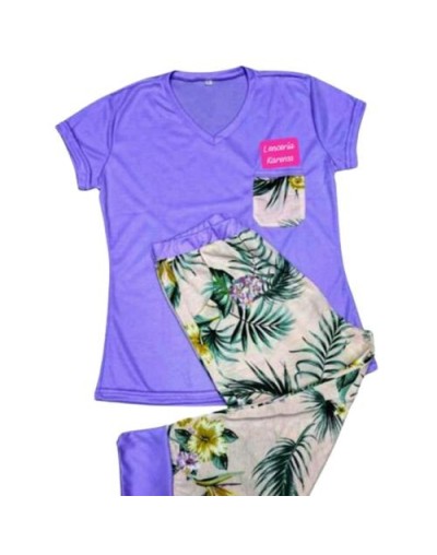 Pijama capri dama