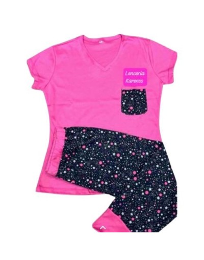 Pijama capri dama