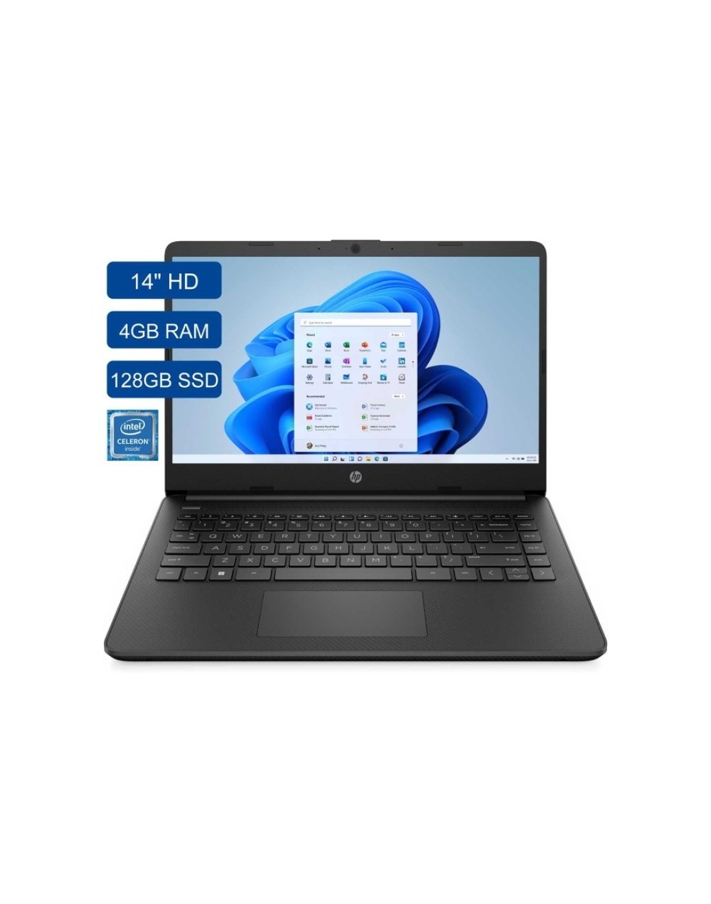 Portátil hp intel celeron ram 4gb