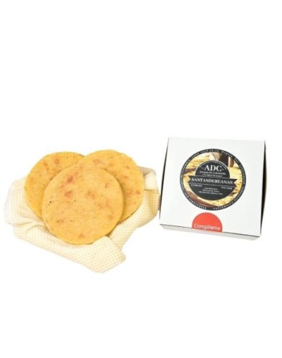 Arepas santandereanas
