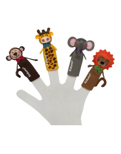 Colección títeres de dedito animalitos