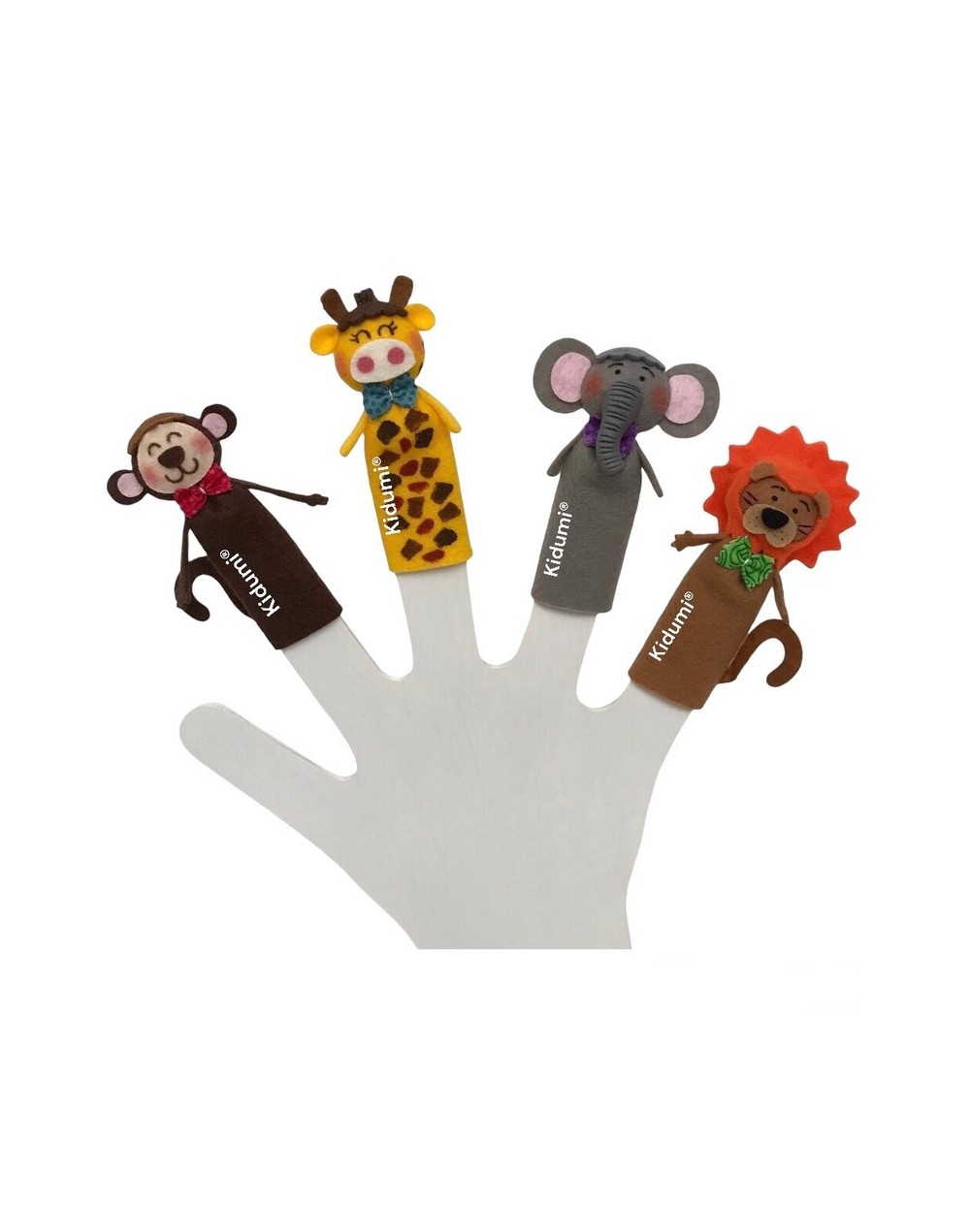 Colección títeres de dedito animalitos