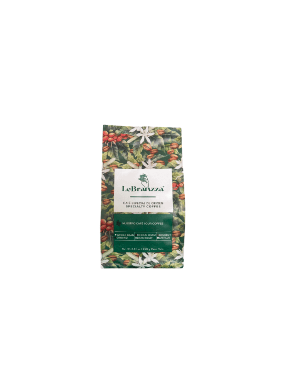 Café orgánico especial variedad bourbon