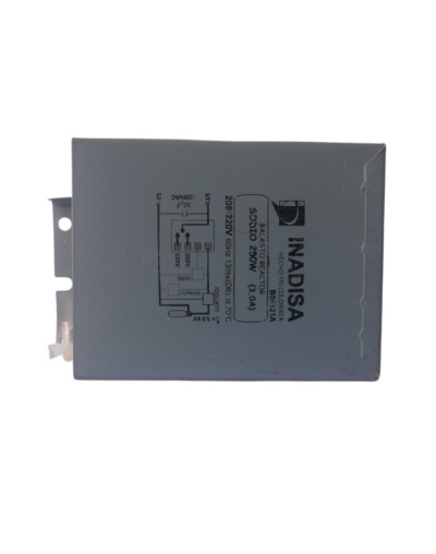 Balasto Sodio/metalhar 250w 208/220 Inadisa