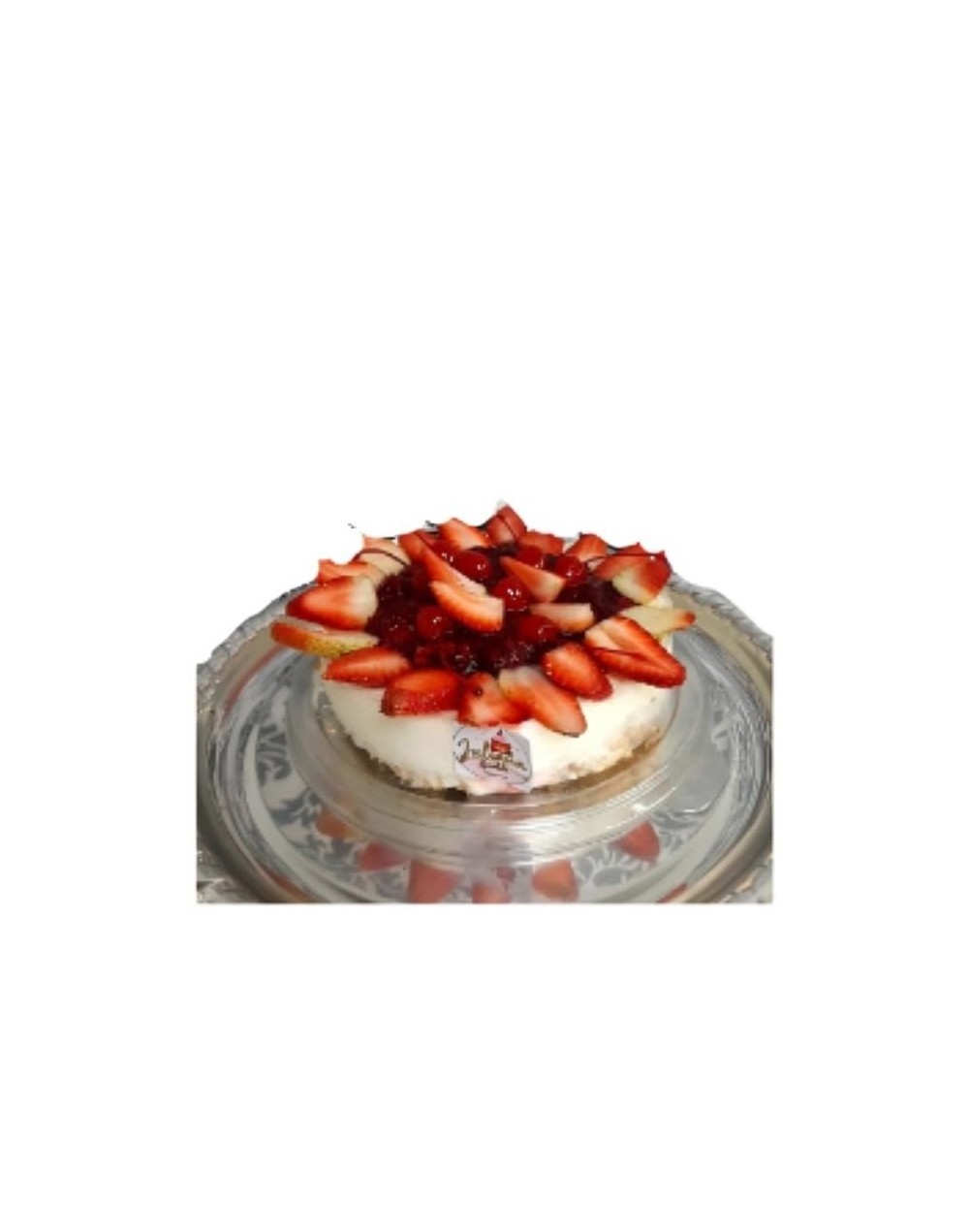 Cheescake de frutos rojos  10 porciones