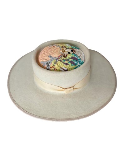 Sombero Deer natural felt hat