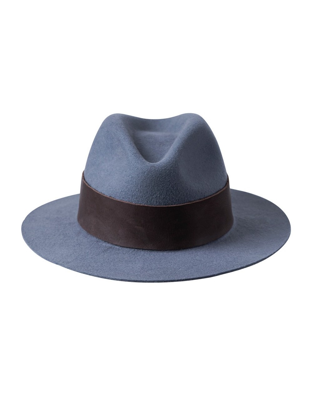 Sombrero Gray and brown felt hat