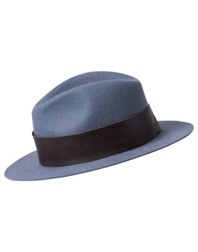 Sombrero Gray and brown felt hat