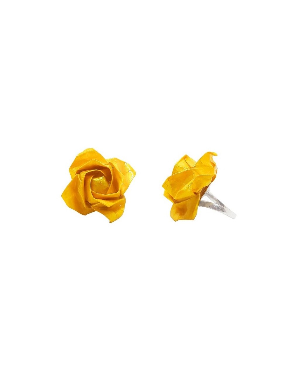Anillo rosa mediana
