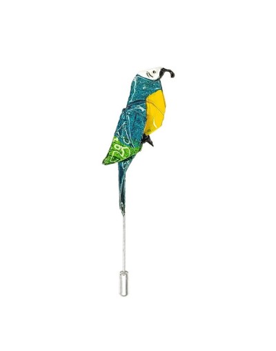 Broche guacamayo