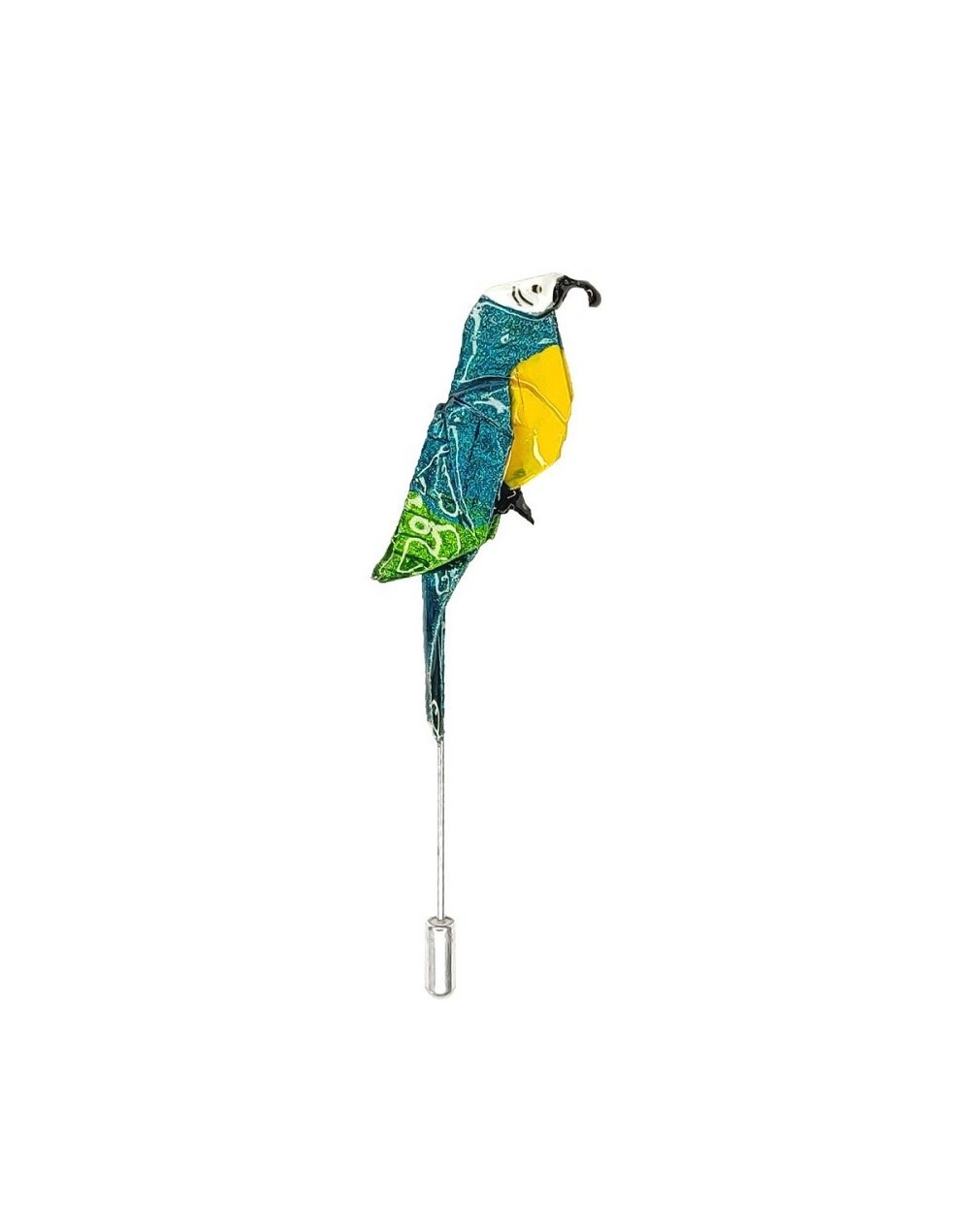 Broche guacamayo